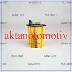 YAĞ FİLTRESİ 208 / 301 / 308 / 508 / PARTNER / BERLINGO / C4 / C5 14=1.6HDI EURO 6 YAĞ FİLTRESİ 208 / 301 / 308 / 508 / PARTNER / BERLINGO / C4 / C5 14=1.6HDI EURO 6